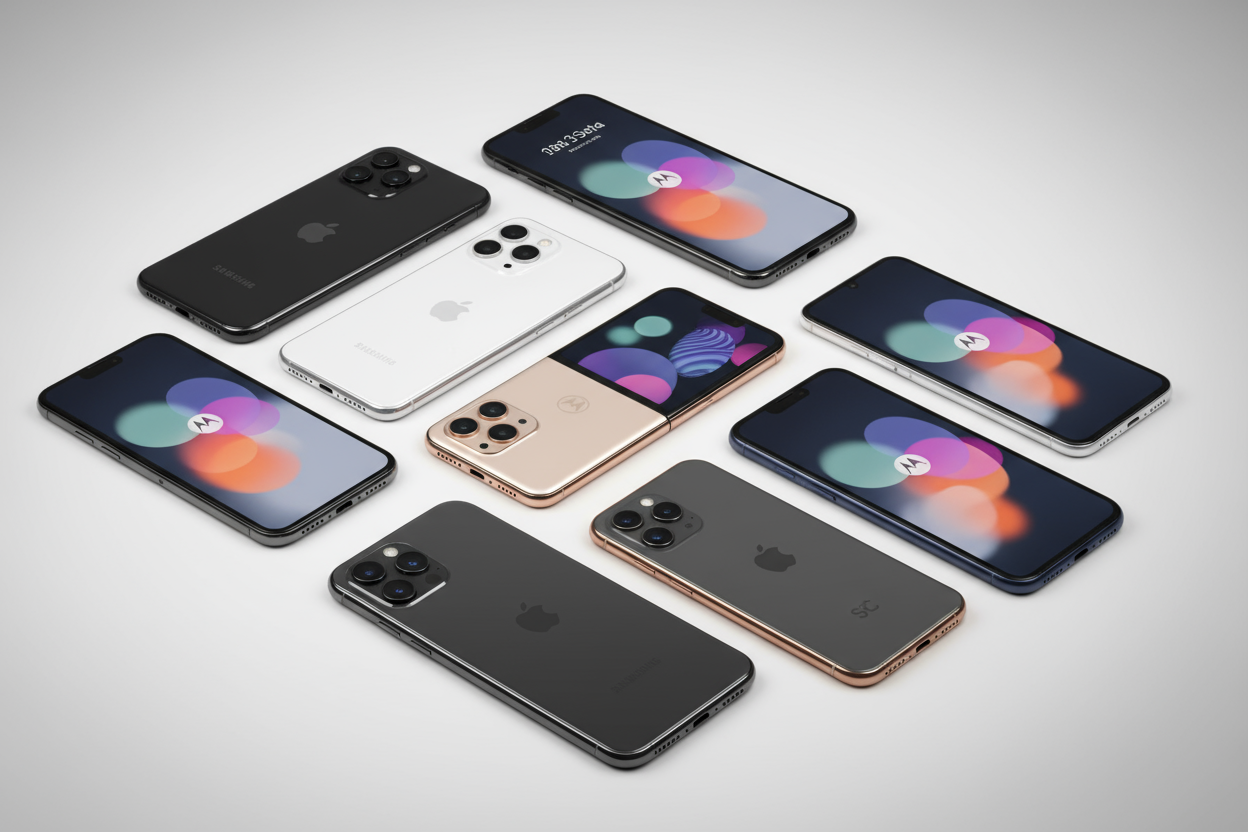 used phones electronics- apple, Samsung, Motorola and google